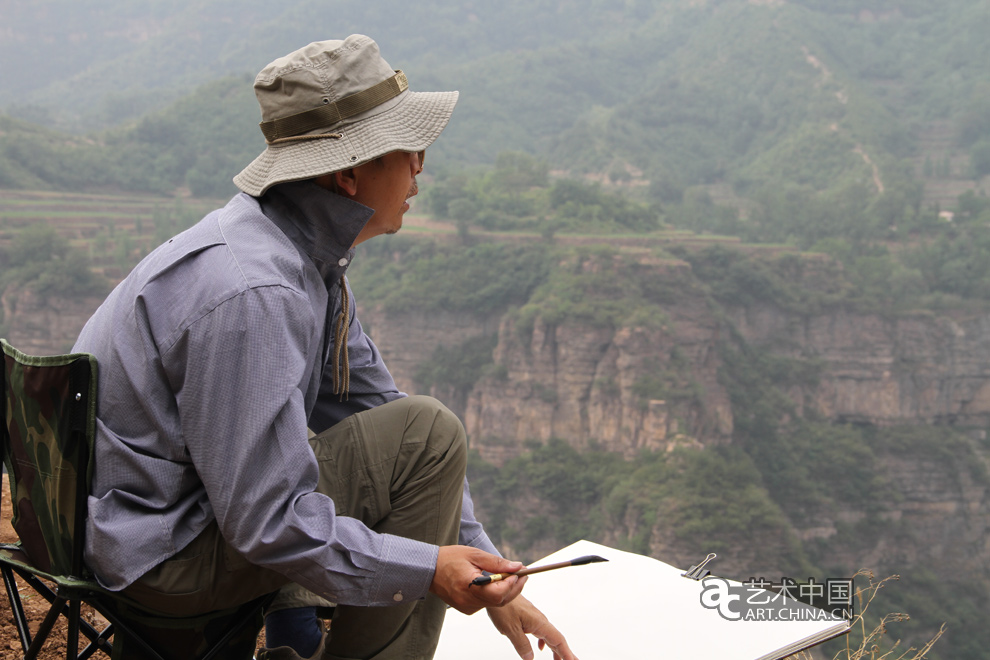中外藝術(shù)家,太行對(duì)話,河南林州,中國,國家畫院,中國,互聯(lián)網(wǎng),新聞中心,國務(wù)院新聞辦公室,國家,旅游局